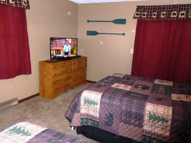 THERE IS A TV IN EACH BEDROOM